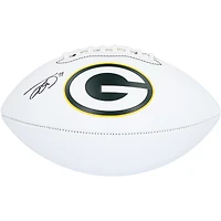 Jayden Reed Green Bay Packers Autographed Franklin White Panel Football