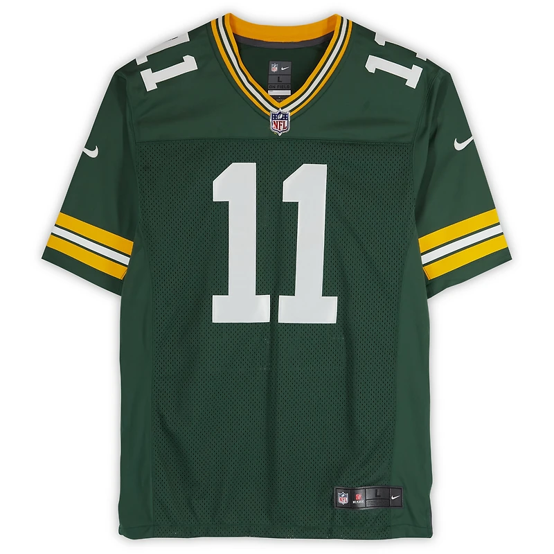 Jayden Reed Green Bay Packers Autographed Green Nike Limited Jersey