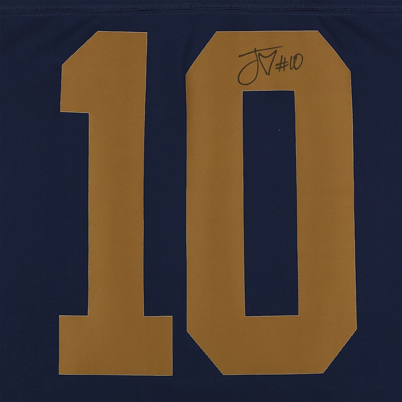 Maillot Nike 1923 Classic Limited bleu marine autographié par Jordan Love des Green Bay Packers