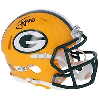 Jordan Love Green Bay Packers Autographed Riddell Speed Mini Helmet