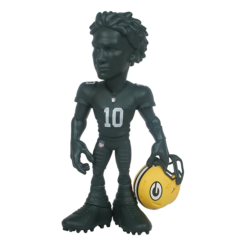 Figurine en vinyle 6" GameChanger de la série 5 des Packers de Green Bay de Jordan Love - Recherchez des variantes de couleurs unies rares
