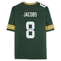 Josh Jacobs Green Bay Packers Autographed Green Nike Game Jersey
