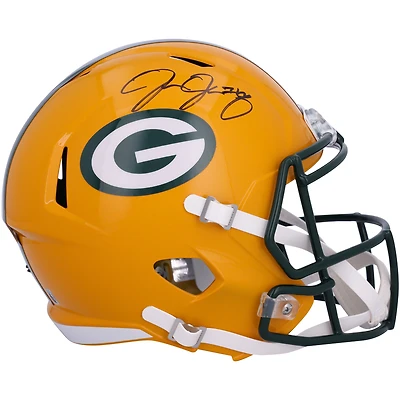 Josh Jacobs Green Bay Packers Autographed Speed Replica Helmet