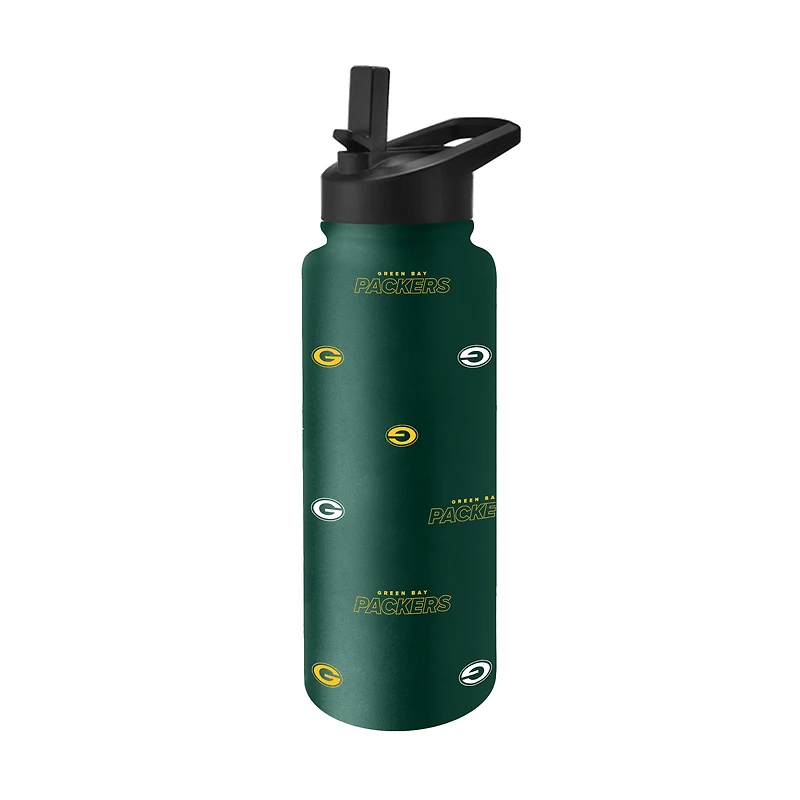 Logo Brands Green Bay Packers 34oz. Steep and Repeat Quencher Bottle