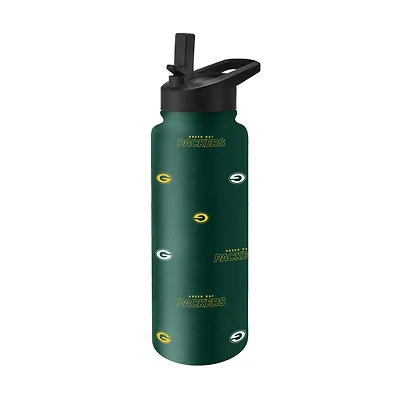 Logo Brands Green Bay Packers 34oz. Steep and Repeat Quencher Bottle