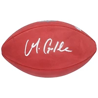 Ballon de football Duke en couleur autographié par Matthew Golden des Green Bay Packers