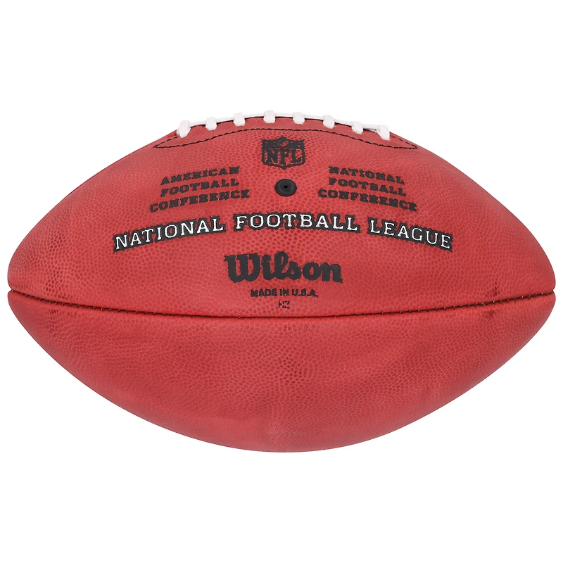 Ballon de football Duke en couleur autographié par Matthew Golden des Green Bay Packers