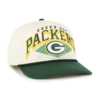 Casquette ajustable Pomona Rope Hitch crème '47 pour homme des Green Bay Packers