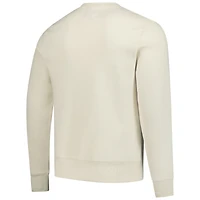 Men's '47 Cream Green Bay Packers Locked Headline Pullover Sweatshirt