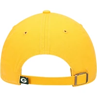 Men's '47 Gold Green Bay Packers Secondary Clean Up Adjustable Hat