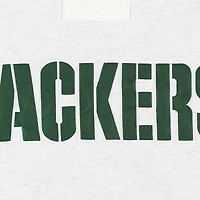 Chandail à capuchon lacets gris chiné pour hommes '47 Green Bay Packers
