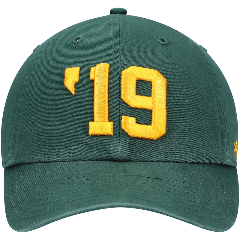 Casquette réglable '47 Green Green Bay Packers Clean Up Legacy pour homme