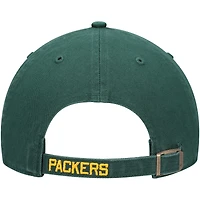 Casquette réglable '47 Green Green Bay Packers Clean Up Legacy pour homme