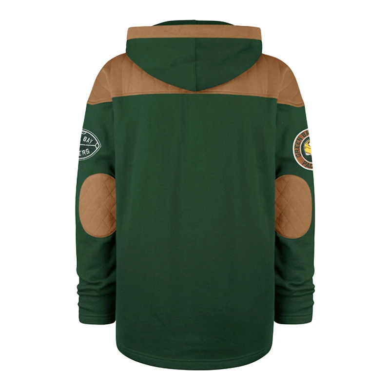 Men's '47 Green Bay Packers Golden Age Wingback Lacer Hoodie