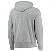 Men's '47 Heathered Gray Green Bay Packers Team Headline Pullover Hoodie