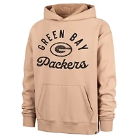 Sweat à capuche Dusted Bowline River pour homme '47 Khaki Green Bay Packers