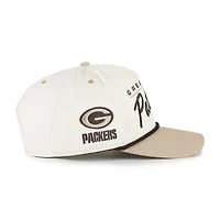 Men's '47  Natural/Tan Green Bay Packers Neutral Terrain Hitch Rope Adjustable Hat