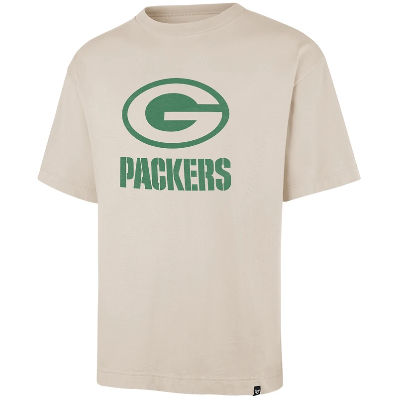 Men's '47 Tan Green Bay Packers Bouldering Imprint Ravine Foundation T-Shirt