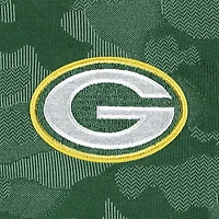 Men's Antigua Green Bay Packers Brigade Quarter-Zip Sweatshirt