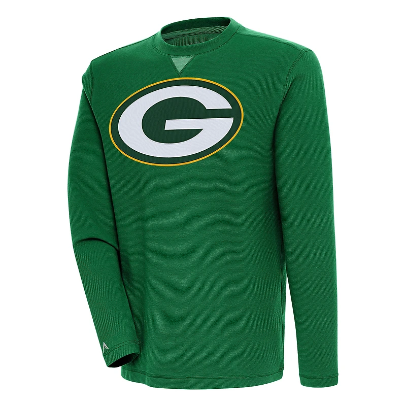 Sweat-shirt à capuche Flier Bunker des Packers de Green Bay pour homme, vert Antigua