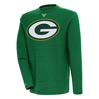 Sweat-shirt à capuche Flier Bunker des Packers de Green Bay pour homme, vert Antigua