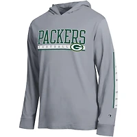 T-shirt à capuche Champion Green Bay Packers All Star gris pour homme