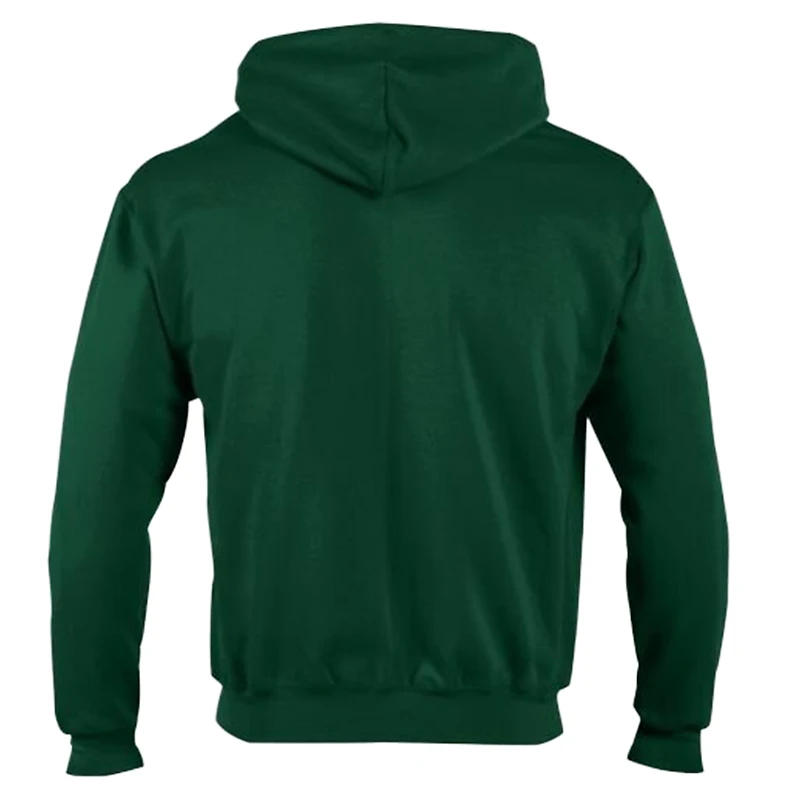 Men's Champion Green Bay Packers Powerblend Fleece Full-Zip Hoodie