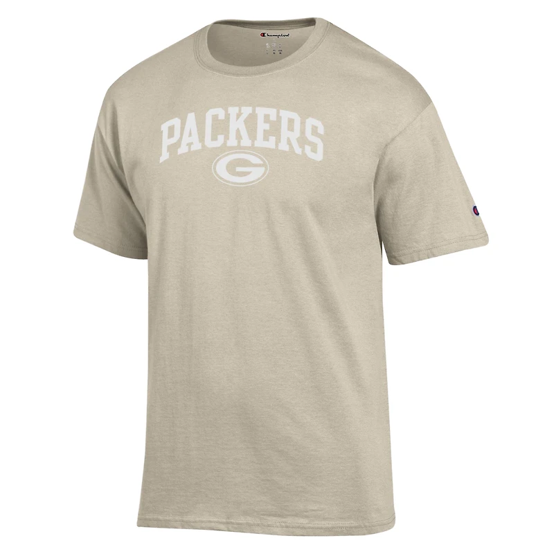 T-shirt Champion Green Bay Packers pour homme, couleur avoine
