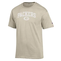 T-shirt Champion Green Bay Packers pour homme, couleur avoine