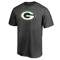 Men's  Charcoal Green Bay Packers Primary Logo T-Shirt