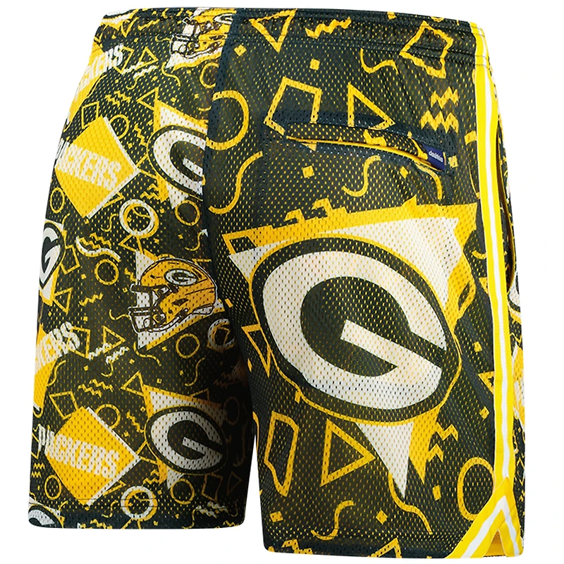 Men's Chubbies Green Bay Packers Mesh Shorts