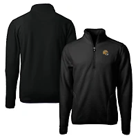 Veste polaire à fermeture éclair quart de tour pour homme, modèle Cascade Eco Sherpa, coupe-vent et buck, noir, des Green Bay Packers