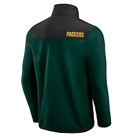 Veste polaire à fermeture éclair intégrale color block pour homme de la collection Darius Rucker Fanatics Green Bay Packers