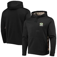 Chandail à capuchon Ranger avec logo Dunbrooke noir/Realtree Camo pour hommes des Green Bay Packers