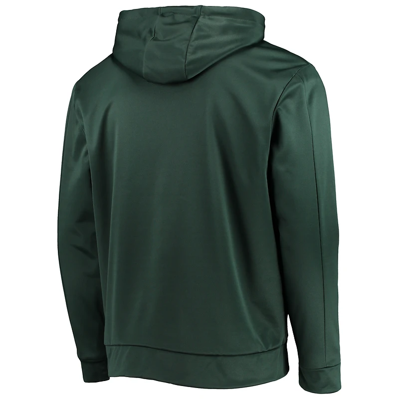Men's Dunbrooke Green/Black Green Bay Packers Apprentice Full-Zip Hoodie