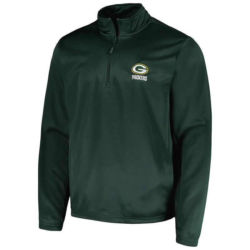 Haut à col zippé Dunbrooke Green Bay Packers All-Star Tech pour homme