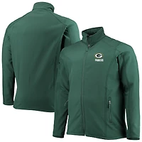 Men's Dunbrooke Green Bay Packers Big & Tall Sonoma Softshell Full-Zip Jacket