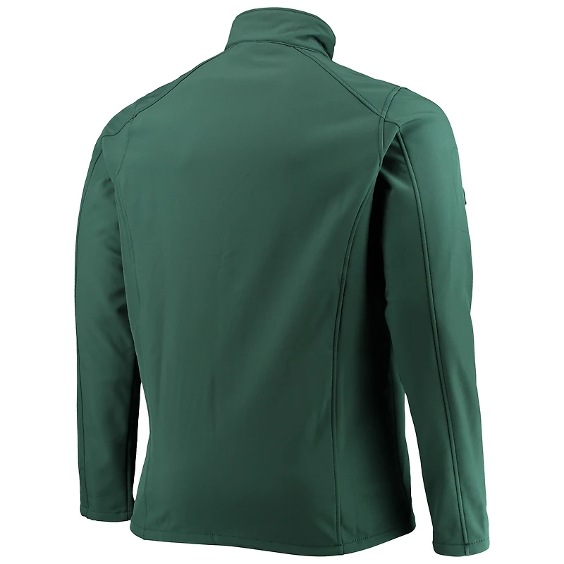 Men's Dunbrooke Green Bay Packers Big & Tall Sonoma Softshell Full-Zip Jacket