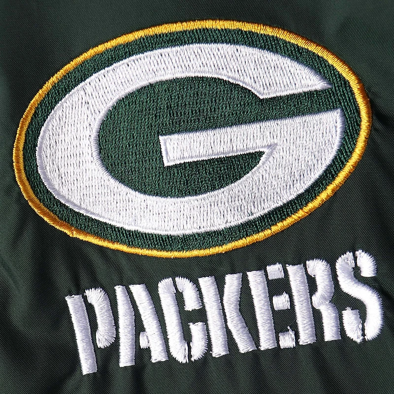 Dunbrooke Green Bay Packers Logo Legacy Stadium Veste entièrement zippée pour homme