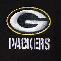 Dunbrooke Realtree Camo/Black Green Bay Packers Circle Hunter Softshell Veste à fermeture éclair intégrale pour homme