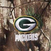 Sweat à capuche en polaire technique Dunbrooke Realtree Camo Green Bay Packers Circle Champion pour homme