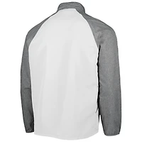 Veste coupe-vent Dunbrooke Green Bay Packers Hurricane Raglan pour homme avec fermeture éclair intégrale