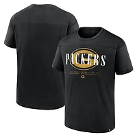 T-shirt décontracté Green Bay Packers noir pour homme de Fanatics