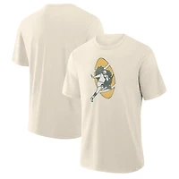 T-shirt fanatique pour homme à imprimé flammé des Packers de Green Bay