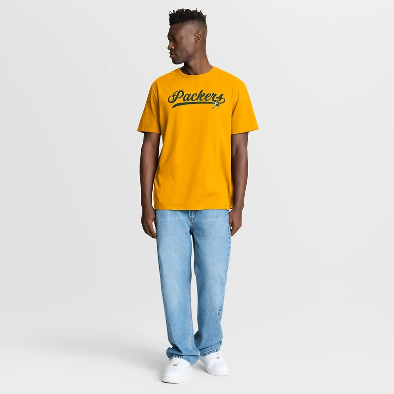 T-shirt Fanatics Gold pour homme, Fluid Motion Legacy des Green Bay Packers
