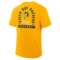 T-shirt Fanatics Gold pour homme, Fluid Motion Legacy des Green Bay Packers
