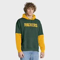 Men's Fanatics Green/Gold Green Bay Packers Helmet Pullover Hoodie