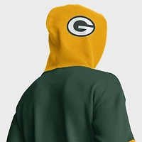 Men's Fanatics Green/Gold Green Bay Packers Helmet Pullover Hoodie