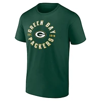 Pack combiné de t-shirts Serve Fanatics Green Bay Packers pour hommes