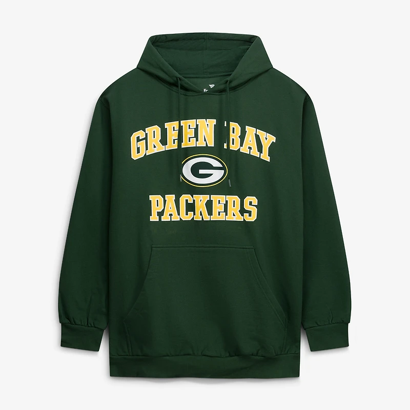 Men's Fanatics Green Bay Packers Big & Tall Heart Soul Hoodie